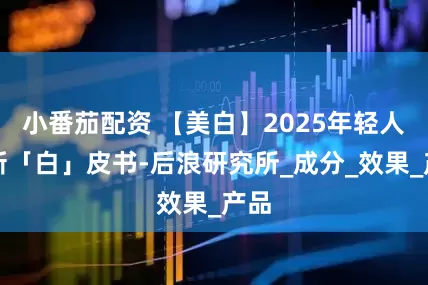 小番茄配资 【美白】2025年轻人焕新「白」皮书-后浪研究所_成分_效果_产品